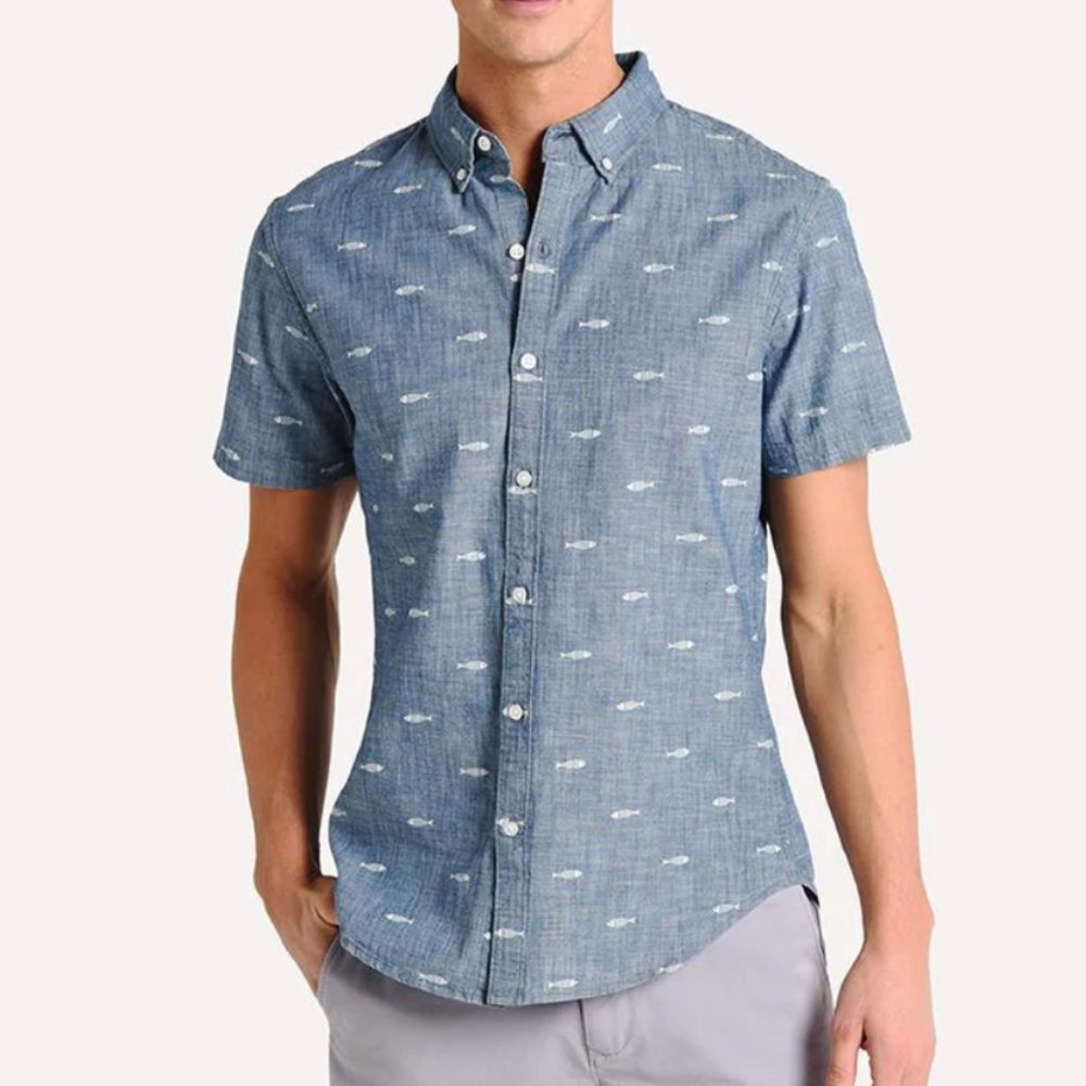 Bonobos Riveria Short Sleeve Casual Shirt
